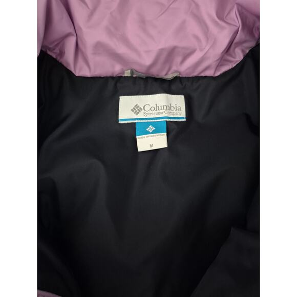 Columbia Women's Size M Puffect Jacket Warm Winter Purple Pink Blue - Picture 4 of 8